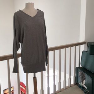 Gray casual sweater